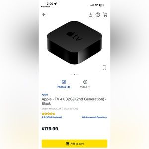 Apple TV 4K 32GB